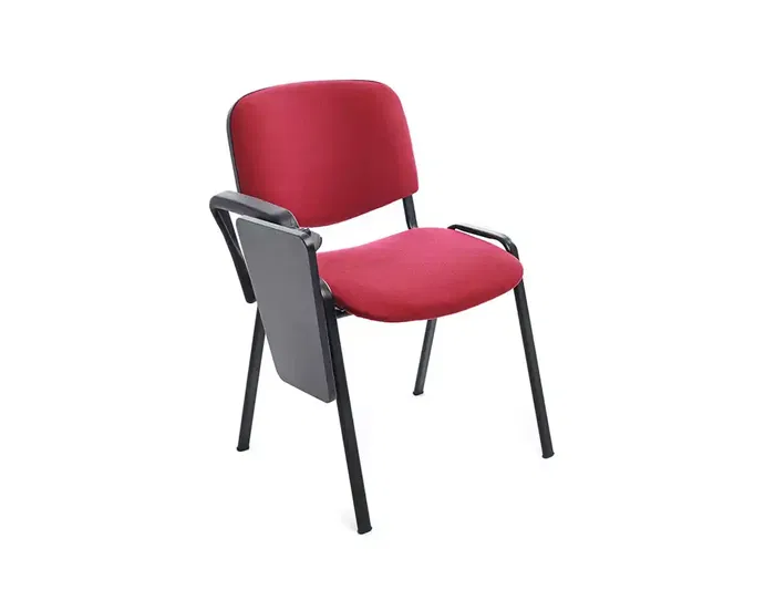 Rocada Pala Escritura para Silla Confidente Plegable PVC 34x20 cm Color Negro