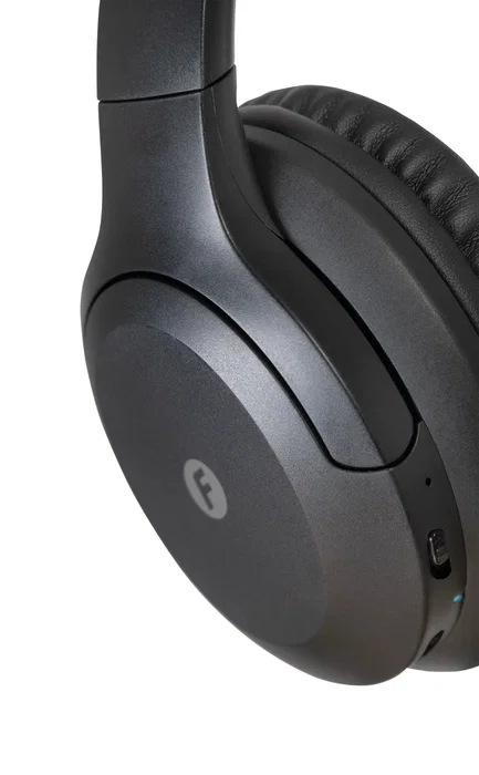 Fonestar AURIS-BT Auriculares Diadema Inalámbricos Bluetooth 5.3 con Micrófono y Cable, Circumaurales, Negro - Para Música y Llamadas