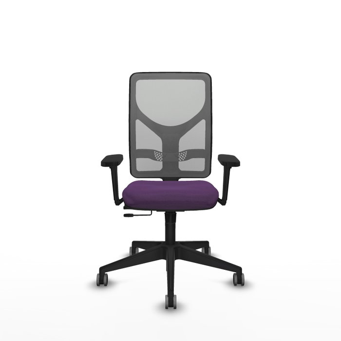 PIQUERAS Y CRESPO Silla de oficina Motilla con mecanismo Sincro/Traslack, Morado y Gris PIQUERAS Y CRESPO Silla de oficina Motilla con mecanismo Sincro/Traslack, Morado y Gris
