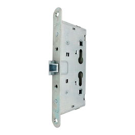 Micel CRE02 Cerradura de Embutir Antipánico para Cilindro Europeo, 65 x 72 mm, Función Antipánico para Puertas Cortafuegos, Hierro Zincado
