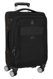 Safta Trolley Cabina Blanda Real Madrid Premium 20" 35x51x20 cm