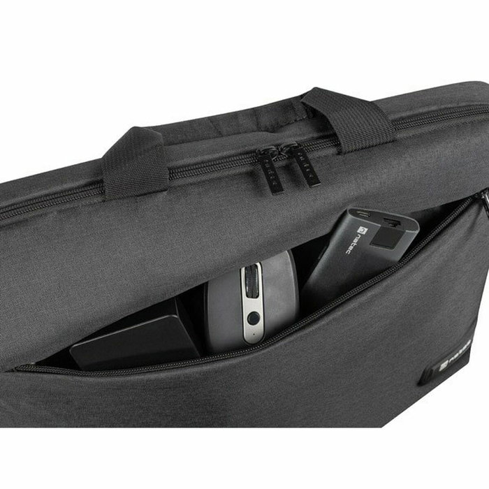 Natec Beira Maletín para portátil 15.6 pulg. Negro