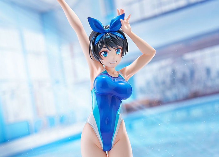 Amakuni Rent-a-Girlfriend Estatua Ruka Sarashina Competition Swimsuit Ver.