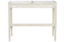 DKD Home Decor Barra Cocina Moderno Natural Blanco Mango y Mármol 40 x 96 x 112 cm Set de 3 Taburetes