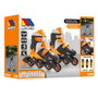 Molto Patines 4 En Línea Naranja Ajustable Talla M (35/38)