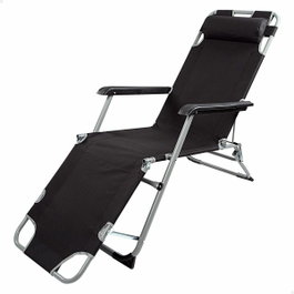 Color Baby Tumbona reclinable Aktive con cojín de poliéster 177X47X34/85 cm