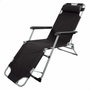 Color Baby Tumbona reclinable Aktive con cojín de poliéster 177X47X34/85 cm