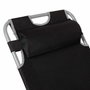 Color Baby Tumbona reclinable Aktive con cojín de poliéster 177X47X34/85 cm