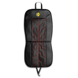 Momo Respaldo de Asiento Carrera Negro-Rojo MOMLSCU37BR con Espuma de Laminación para Mayor Comodidad Universal
