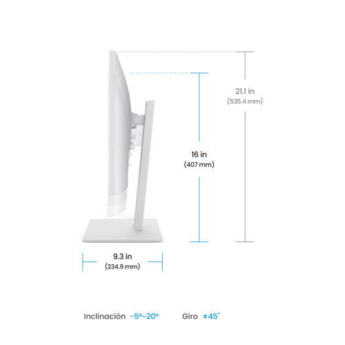 BenQ GW2786TC 27" Monitor IPS FHD 1080p 100Hz USB-C 65W, Ergonómico, Eye-Care, Hub USB, HDMI, DP, Blanco (9H.LMNLB.QBE)