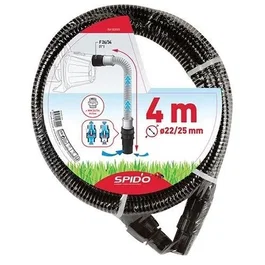 Spido Kit de Aspiración AAARD83327 Plástico 4 metros Ø 22 mm