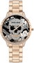 Police PL16067MSR-02M Reloj Analógico Rosa y Negro