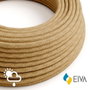 Creative Manguera Tubular H05RN-F 2x1mm² Doble Aislamiento Neopreno Yute para Exterior 50m Rollo