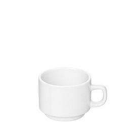 Costa Verde Oceanus Taza Apilable Café Blanca 11 cl (Set de 6)