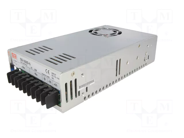 MEAN WELL SD-350D-5 Convertidor DC/DC 300W 5V 60A