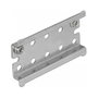 DeLOCK 66083 Riel DIN de acero inoxidable con tope final