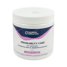 Nutrinat Evolution Permeability Care - Complemento Alimenticio con L-Glutamina, Olmo Rojo, Zinc, Sabor Tropical - 150g