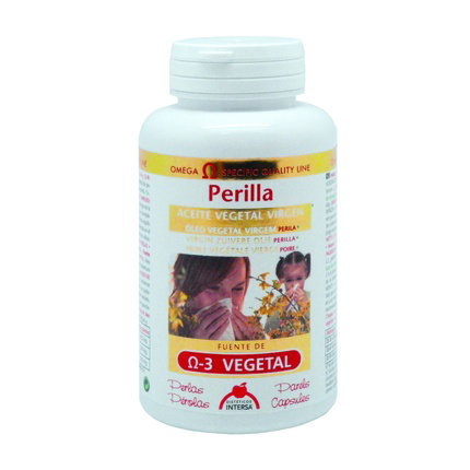INTERSA Aceite Vegetal Virgen de Perilla 120 perlas INTERSA Aceite Vegetal Virgen de Perilla 120 perlas