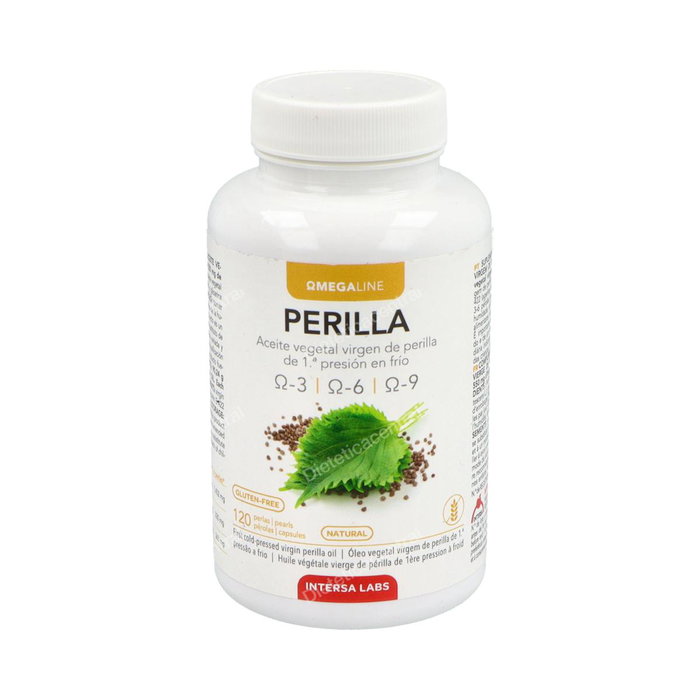 INTERSA Aceite Vegetal Virgen de Perilla 120 perlas INTERSA Aceite Vegetal Virgen de Perilla 120 perlas