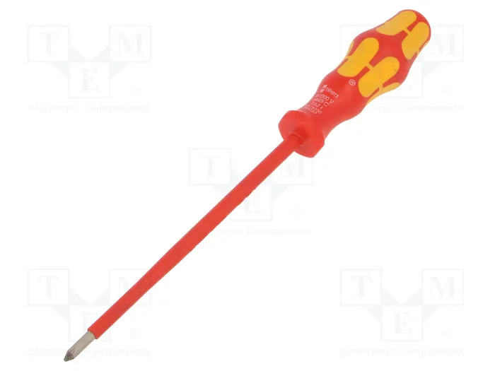 WERA Destornillador aislado Phillips PH1 punta 150mm WERA Destornillador aislado Phillips PH1 punta 150mm
