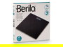 Báscula Digital Berilo Negra 26 x 26 x 2 cm, Vidrio, Hasta 150KG, KG/LB/ST, 2xAAA (Set de 10)