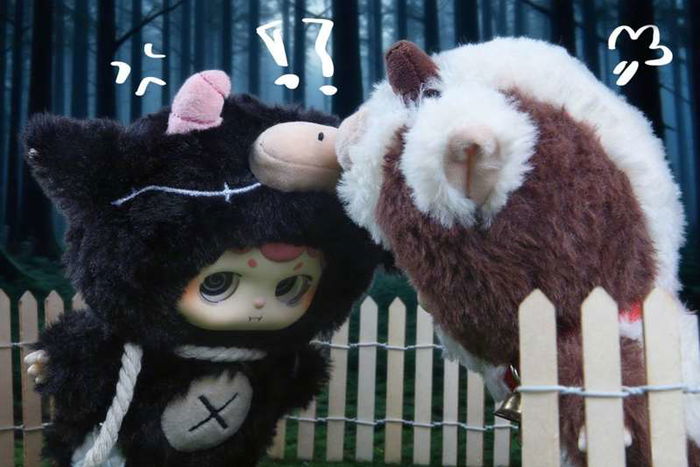 Niinoo's Peluche Sorpresa Meow Moo 14x20x9 cm Edad Mínima Recomendada: 2 Años