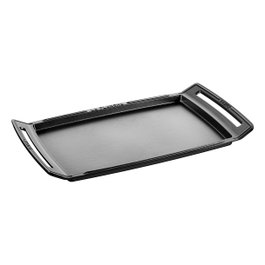 Staub Plancha de Hierro Fundido de 38 cm, Apta para Inducción, Negra