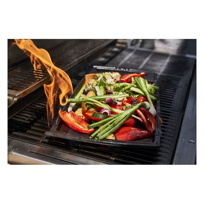 Staub Plancha de Hierro Fundido de 38 cm, Apta para Inducción, Negra