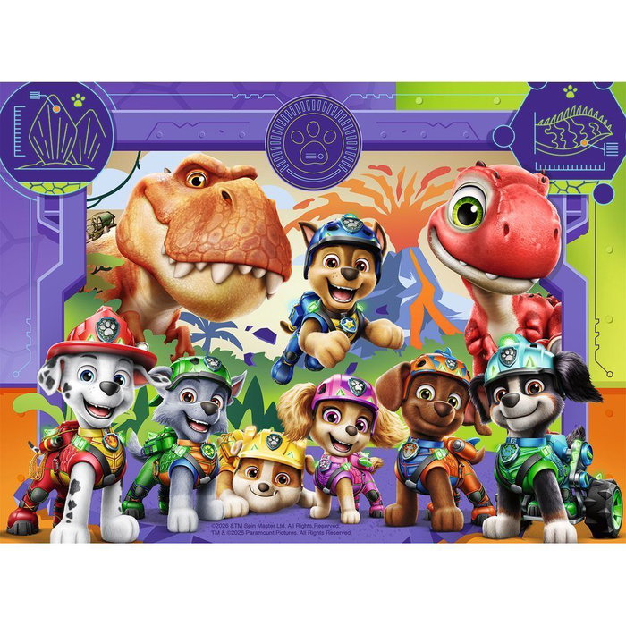 RAVENSBURGER Puzzle Dino Movie Patrulla Canina Paw Patrol 12-16-20-24pzs RAVENSBURGER Puzzle Dino Movie Patrulla Canina Paw Patrol 12-16-20-24pzs