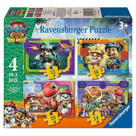 RAVENSBURGER Puzzle Dino Movie Patrulla Canina Paw Patrol 12-16-20-24pzs