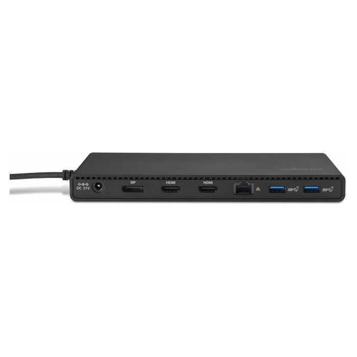Kensington SD4842P - Estación de Acoplamiento USB-C Triple Vídeo 10Gbps con GaN, 100W PD, 70% PCR, Gigabit Ethernet y Audio