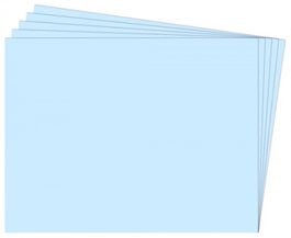 FIXO Pack de 25 Cartulinas Azul Cielo 50x65 cm 180g