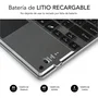Subblim Teclado Smart Backlit con Touchpad Gris