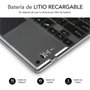 Subblim Teclado Smart Backlit con Touchpad Gris