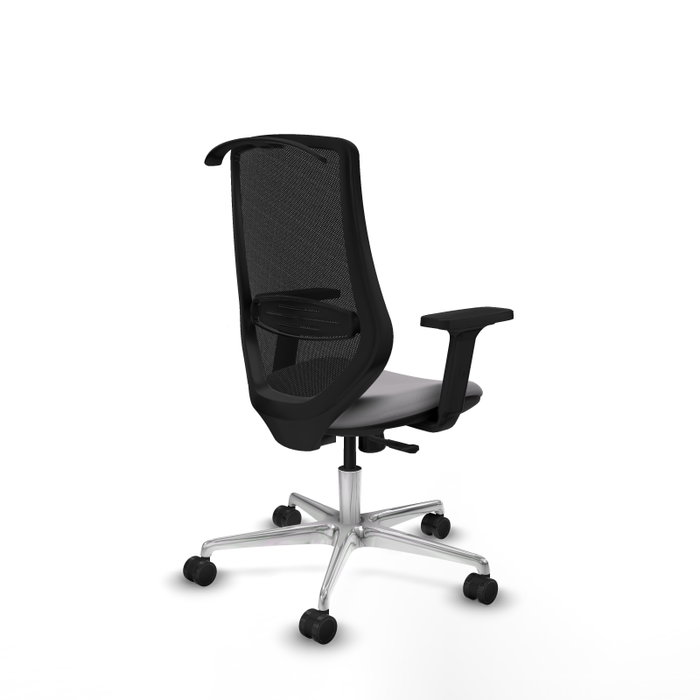 PIQUERAS Y CRESPO Silla de oficina Mardos con mecanismo Sincro, Gris y Negro PIQUERAS Y CRESPO Silla de oficina Mardos con mecanismo Sincro, Gris y Negro