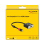 DeLOCK Adaptador Mini DisplayPort 1.4 a HDMI 4K Gris