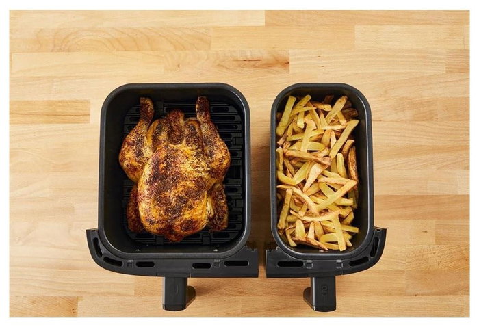 Tefal Dual Easy Fry & Grill EY905D, Freidora de aire de 8,3 L