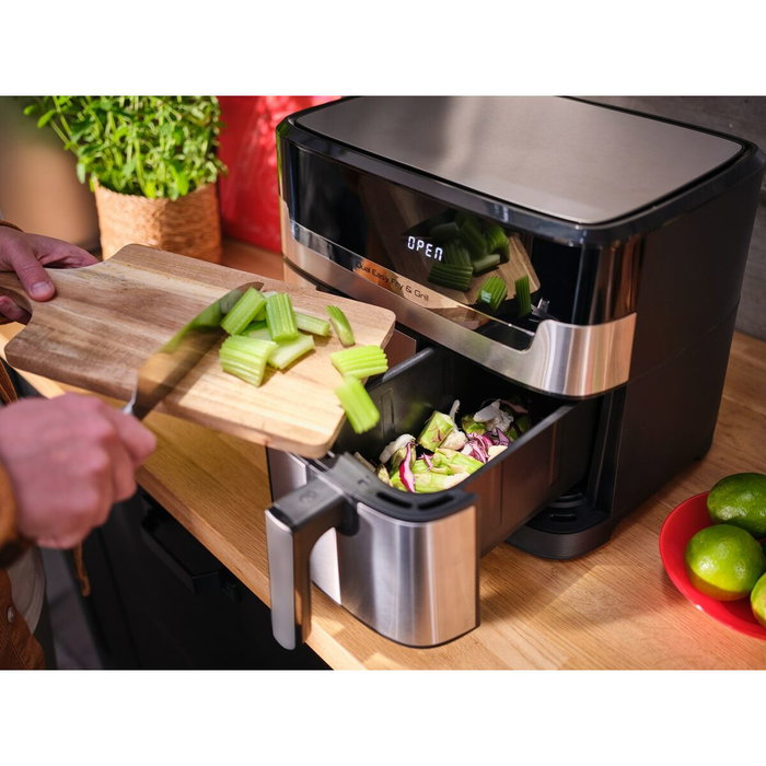 Tefal Dual Easy Fry & Grill EY905D, Freidora de aire de 8,3 L