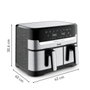 Tefal Dual Easy Fry & Grill EY905D, Freidora de aire de 8,3 L