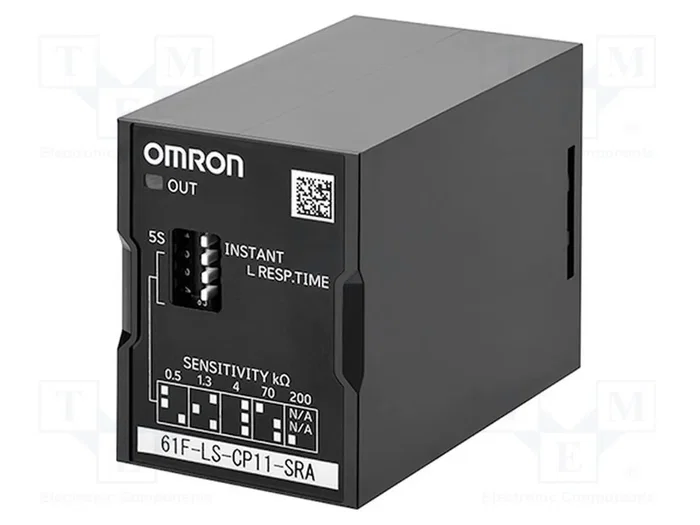 OMRON Relé de monitorización de nivel para líquido conductivo 61F-LS-CP08-SRB OMRON Relé de monitorización de nivel para líquido conductivo 61F-LS-CP08-SRB