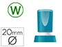 X'stamper Sello Quix Personalizable Redondo Ø20mm Color Verde Q-34