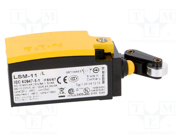 EATON ELECTRIC LSM-11/L Interruptor de fin de carrera NO+NC M20 IP66 EATON ELECTRIC LSM-11/L Interruptor de fin de carrera NO+NC M20 IP66