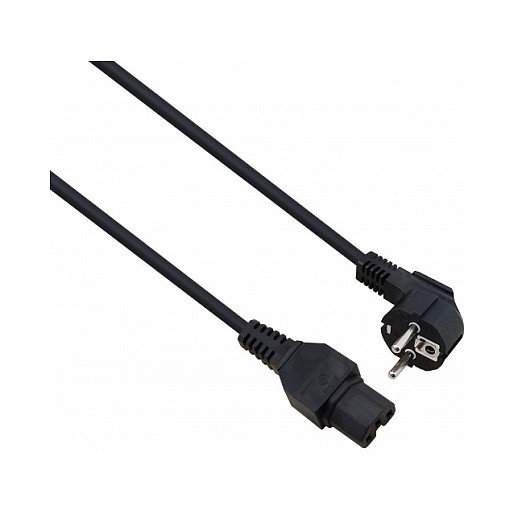 Helos Cable de alimentación CEE 7/7 a C15, 5m, Negro Helos Cable de alimentación CEE 7/7 a C15, 5m, Negro