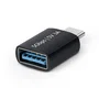 StarTech.com Adaptador USB-C a USB-A 5Gbps, Carcasa de Metal, Negro