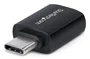 StarTech.com Adaptador USB-C Macho a USB-A Hembra - USB 3.2 Gen 1 5Gbps - Carcasa de Metal - Negro