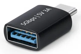 StarTech.com Adaptador USB-C Macho a USB-A Hembra - USB 3.2 Gen 1 5Gbps - Carcasa de Metal - Negro