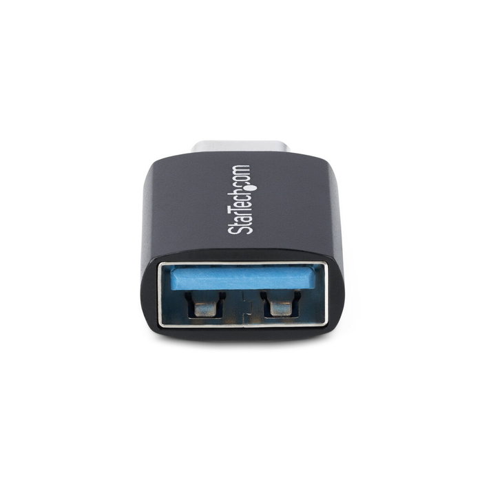 StarTech.com Adaptador USB-C a USB-A 5Gbps, Carcasa de Metal, Negro