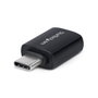 StarTech.com Adaptador USB-C a USB-A 5Gbps, Carcasa de Metal, Negro