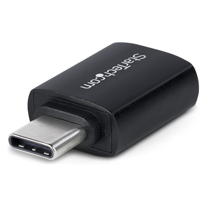 StarTech.com Adaptador USB-C a USB-A 5Gbps, Carcasa de Metal, Negro