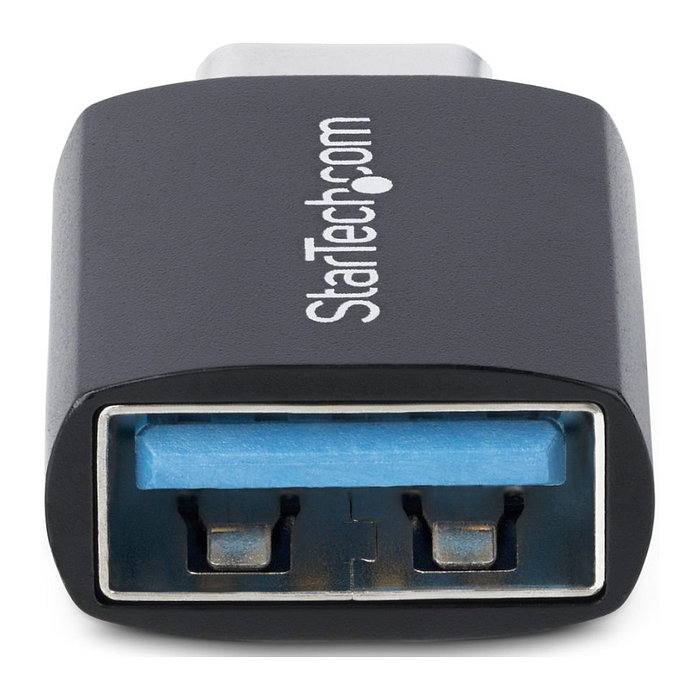 StarTech.com Adaptador USB-C a USB-A 5Gbps, Carcasa de Metal, Negro